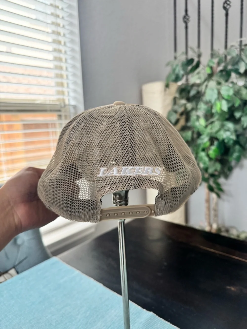 Los Angeles Lakers NBA khaki Cap